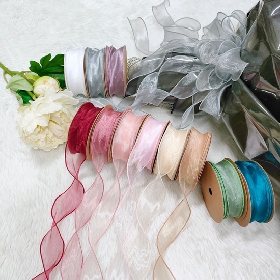 จำหน่ายริบบิ้นจัดดอกไม้ - Sister Flower แหล่งขายปลีก - ส่ง ดอกไม้ปลอม ดอกไม้ประดิษฐ์ จำหน่ายริบบิ้นจัดดอกไม้ - Sister Flower แหล่งขายปลีก - ส่ง ดอกไม้ปลอม ดอกไม้ประดิษฐ์