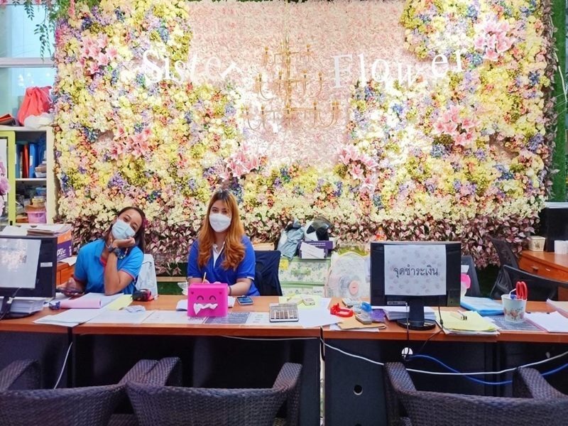 ขายส่งดอกไม้ปลอมราคาถูก