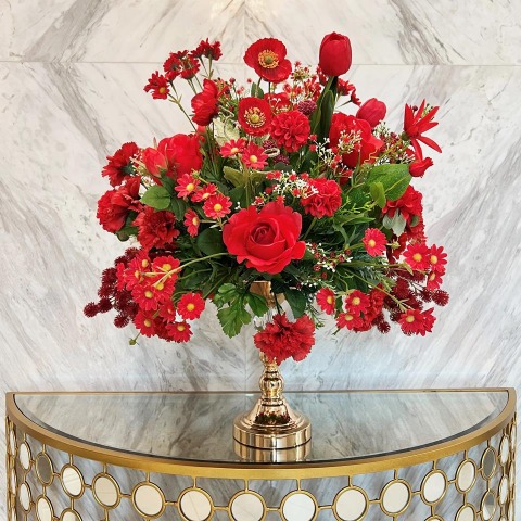 ดอกไม้ปลอมตกแต่งบ้าน